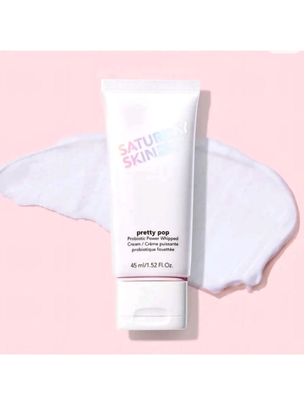 Saturday Skin Pretty Pop Probiotic Power Whipped Cream 45 ml 1.52 fl - NEW